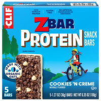 Zbar Protein Cookies 'N Creme Snack Bars, 5 Each