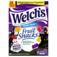 Welch's Fruit Snacks, Mixed Fruit, 26 Each