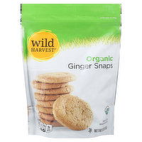 Wild Harvest Organic Ginger Snaps, 10 Ounce