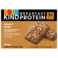 Kind Breakfast Bars, Almond Butter, 6 Each