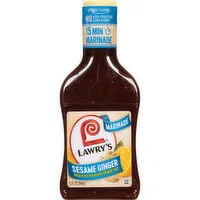 Lawry's Sesame & Ginger Marinade, 12 Fluid ounce