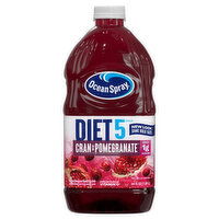 Ocean Spray Juice, Cran x Pomegranate, Diet 5 Cals, 64 Fluid ounce