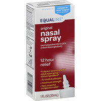 Equaline Nasal Spray, Maximum Strength, Original, 1 Ounce