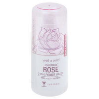 Wet n Wild Photofocus Primer Water, 3-in-1, Rose Addiction 132A, 1.52 Ounce