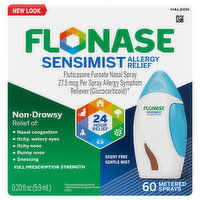 Flonase Sensimist Allergy Relief,  24 Hour Relief, Spray, 0.2 Fluid ounce