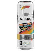 Celsius Live Fit Sparkling Retro Vibe Energy Drink, 12 Fluid ounce