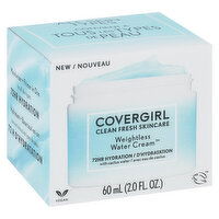 CoverGirl Water Cream, Weightless, 72HR, 2 Fluid ounce