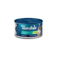 Blue Buffalo BLUE Tastefuls Natural Flaked Wet Cat Food, Tuna Entrée in Gravy, 3 Ounce