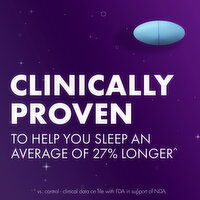Vicks Ultra ZzzQuil ULTRA, Sleep Aid, Doxylamine Succinate 25mg, Sleep Aids for Adults, Nighttime Sleep Aid, 24 Tablets, 24 Each
