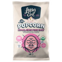 LesserEvil Himalayan Pink Salt Popcorn, 4.6 Ounce