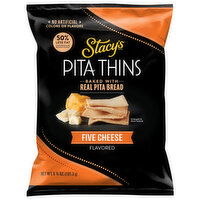 Stacy's Five Cheese Flavored Pita Thins, 6.75 Ounce