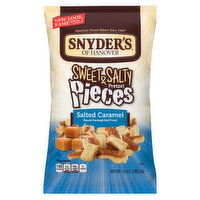 Snyders Pretzel Pieces, Sweet & Salty, Salted Caramel, 10 Ounce