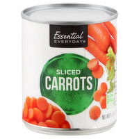 Essential Everyday Carrots, Sliced, 8.25 Ounce