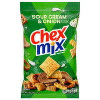 Chex Mix Snack Mix, Savory, Sour Cream and Onion, Family Size, 8 Ounce