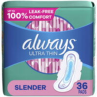 Always Ultra Thin Always Ultra Thin Pads with Wings, Size 1, 36, 36 Each