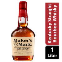 Maker's Mark Bourbon Whisky, 1 Litre