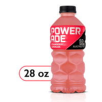 Powerade Sports Drink, Strawberry Lemonade, 28 Fluid ounce