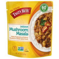 Tasty Bite Mushroom Masala, Indian, Medium, 10 Ounce