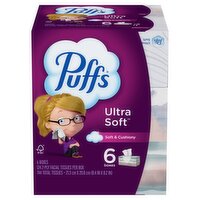 Puffs Ultra Soft Ultra Soft Facial Tissues, 744 Each