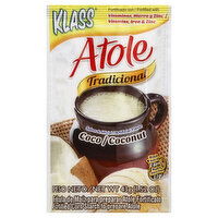 Klass Drink Mix, Atole, Coconut, 1.52 Ounce