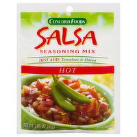 Concord Seasoning Mix, Salsa, Hot, 1.06 Ounce