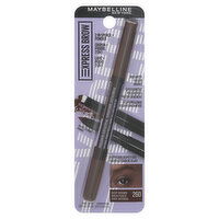 Maybelline Express Brow Pencil + Powder, 2-in-1, Deep Brown 260, 1 Each