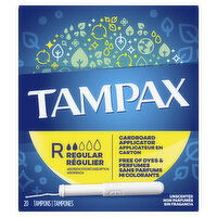 Tampax Tampax Cardboard Tampons Regular Absorbency, 20 Ct, 20 Each