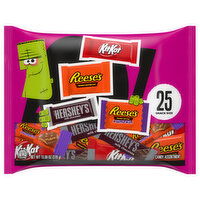 Hershey's Candy Assortment Snack Size, 25 Each