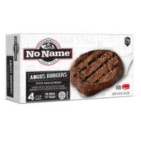 No Name Angus Burgers, 4 Each