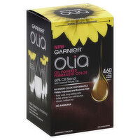 Olia Permanent Haircolor, Oil Powered, Dark Intense Auburn 4.60, 1 Each