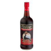 Goslings Black Seal Black Rum 151 Proof, 750 Millilitre