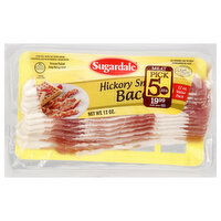 Sugardale Bacon, Hickory Smoked, Value Pack, 12 Ounce