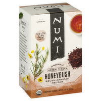 Numi Tea, Organic, Honeybush, Tea Bags, 18 Each