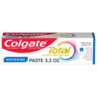 Colgate Total Active Prevention Whitening Toothpaste, Mint, 3.3 Ounce