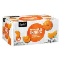 Essential Everyday Mandarin Oranges in 100% Juice, Whole Segments, 12 Each