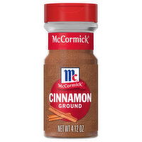 McCormick Ground Cinnamon, 4.12 Ounce