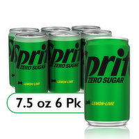 Sprite  Sugar Lemon Lime Diet Soda Pop Soft Drinks, 6 Each