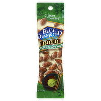 Blue Diamond Smart Snacking! Almonds, Wasabi & Soy Sauce Flavored, Bold, 1.5 Ounce