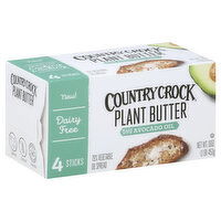 Country Crock Plant Butter, Avocado Oil, Sticks, 4 Each