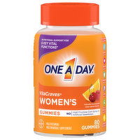 One A Day VitaCraves Multivitamin/Multimineral, Women's, Gummies, 80 Each