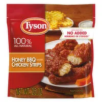 Tyson Frozen Sweet BBQ Flavored Chicken Strips, 1.56 lb Bag, 25 Ounce