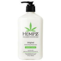 Hempz Body Moisturizer, Herbal, Original, 17 Fluid ounce