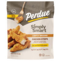 Perdue Simply Smart Chicken Strips, Lightly Breaded, 22 Ounce