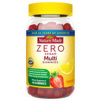 Nature Made Multi Gummies, Zero Sugar, Strawberry Lemonade, 90 Each