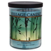 Village Candle Candle, Tranquility, Glass Cylinder, 1 Each