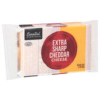 Essential Everyday Cheese, Cheddar, Extra Sharp, 16 Ounce