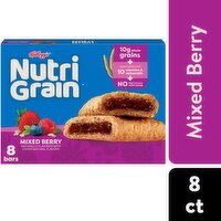 Nutri-Grain Breakfast Bars, Mixed Berry, 10.4 Ounce