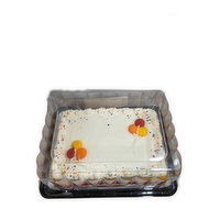 Cub Bakery 1/4 Sheet White Cake with White Iced Buttercream, 1 Each