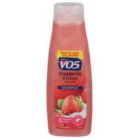 Alberto VO5 Shampoo, Moisturizing, Strawberries & Cream, 15 Fluid ounce