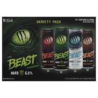 The Beast Beer, Variety Pack, 12 Each